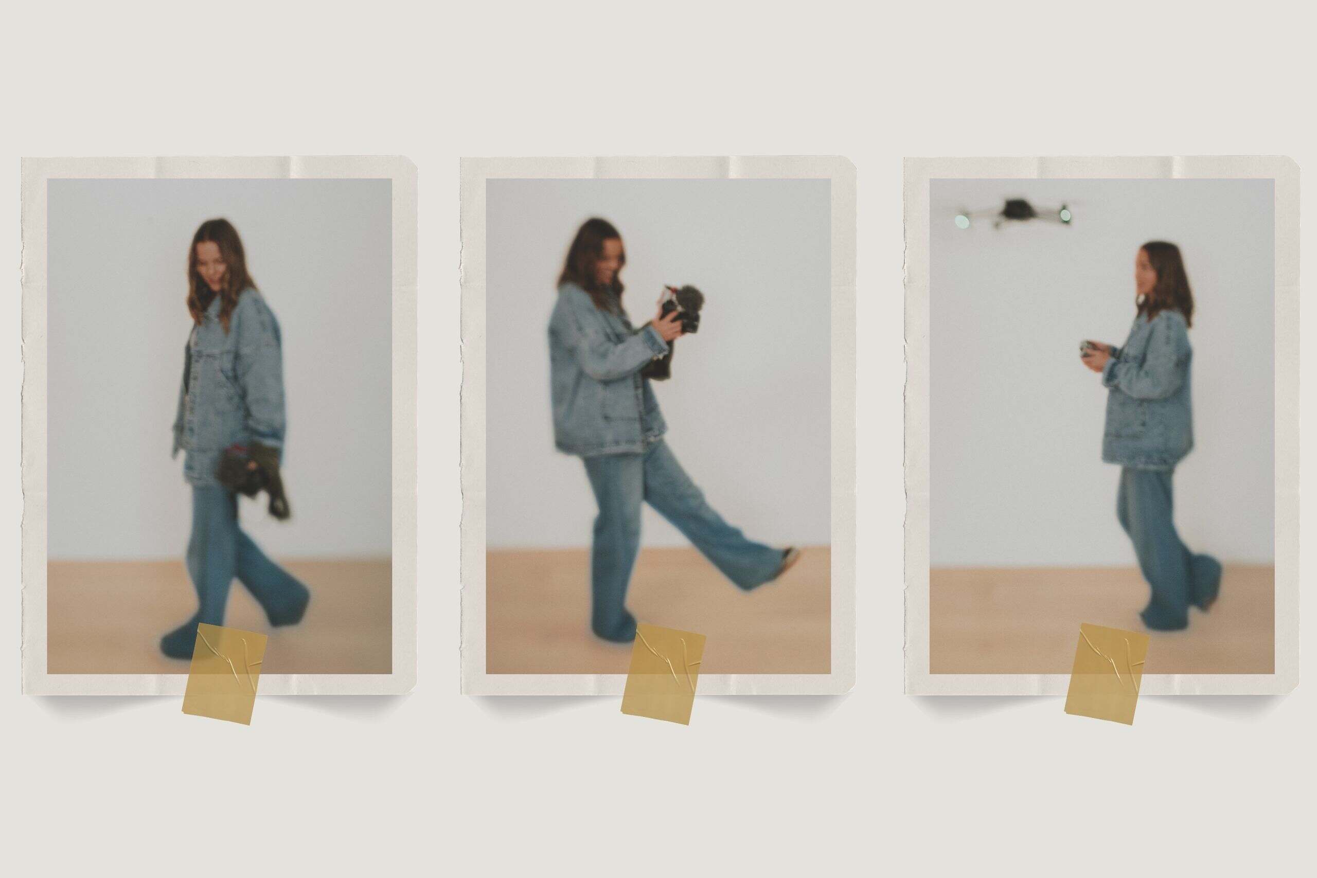 Minimalist Inspirational Fashion Collection Photo Portrait Instagram Post